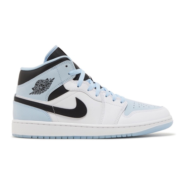 Nike Other - Nike Air Jordan Mid Sneakers - White Ice Blue